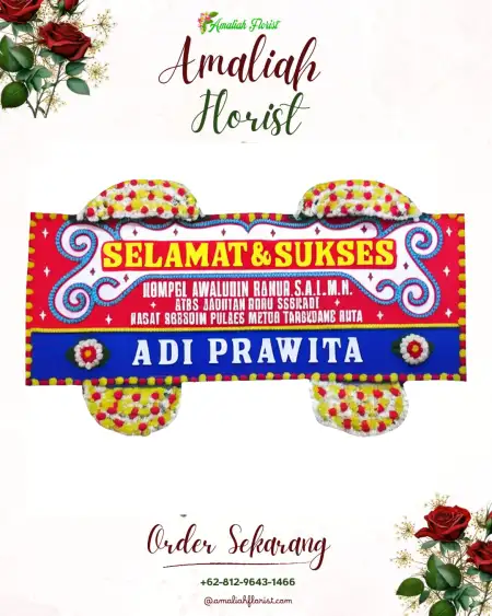 Papan Bunga Ucapan Selamat Ngadirojo Lor